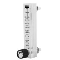 Flowmeter Lzq-7 Flowmeter 2-20lpm เครื่องวัดการไหลกับก๊าซอากาศออกซิเจนวาล์วควบคุมสำหรับ