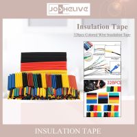 Insulated Wire Cable Sleeving Tubing Heat Shrink Tube Polyolefin Diy 328pcs/set Protective Cover Home Accessories Tools Electrical Circuitry Parts