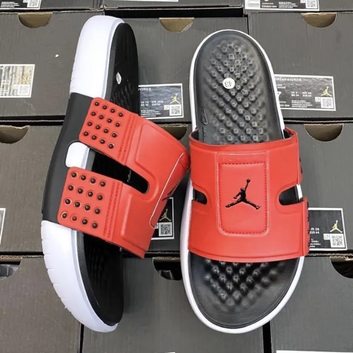 jordan hydro 8 slides blue