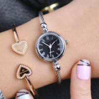 Simple Silver Women celet Watches Elegant Small Bangle Female Clock Ulzzang Fashion nd Roman Dial Retro Ladies Wristwatch