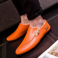 Men Large Size High-quality Men Shoes Fashion Men Leather Shoes Leather Men Loafers Business Casual Shoes Flat Men Driving Shoes