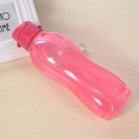 ขวดชนิดมีด้ามจับจุน้ำได้เยอะ800/1100Ml สีขวดน้ำดื่มแก้วแบบมีหลอดสีบริสุทธิ์เหยือกน้ำกีฬาพลาสติกที่ใส่เครื่องดื่ม