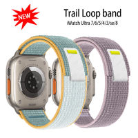 Trail LOOPสำหรับApple Watch Ultra 49 มม.45 มม.41 มม.44 มม.40 มม.42 มม.38 มม.40 44 45 มม.สร้อยข้อมือiWatch Series 7 6 5 4 3 SE 8 สาย-Yeors