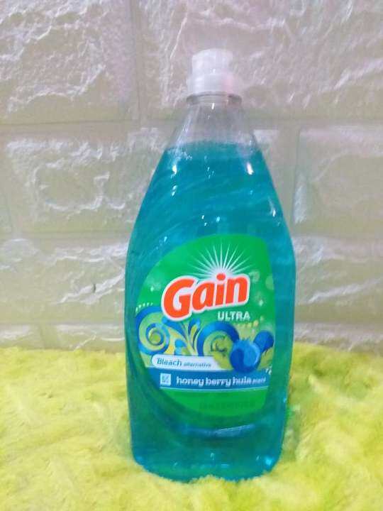 Gain Ultra Bleach Alternative Dishwashing Liquid Dish Soap, Honey Berry