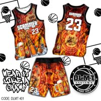 FIRE RED HORSE DESIGN CODE DLMT401 FULL SUBLIMATION JERSEY (FREE CHANGE TEAM NAME SURNAME NUMBER)