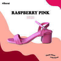 Herni รุ่น Classic Color : Raspberry Pink รองเท้าส้นสูง