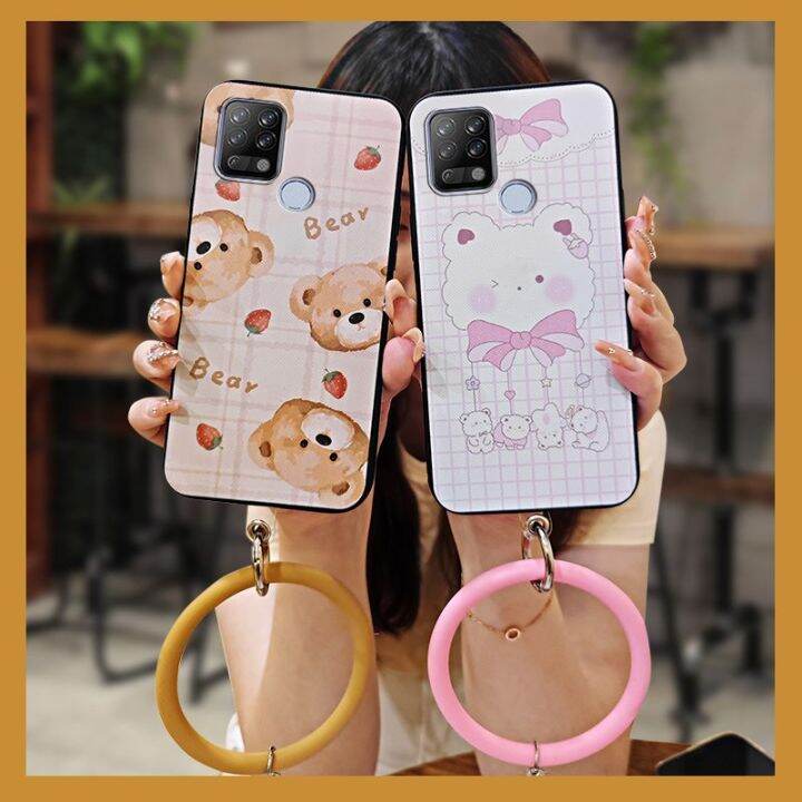 hang-wrist-heat-dissipation-phone-case-for-tecno-pova-ld7-couple-texture-ring-the-new-taste-back-cover-ultra-thin-youth