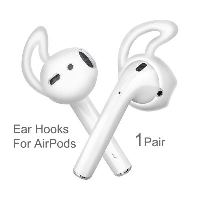Ear Pads for AirPods Replacement Soft Silicone Cover Antislip Ear Hook Earphone Earbuds Tips  (AirPods Not Included) Headphones Accessories