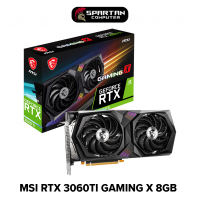 MSI RTX 3060TI GAMING X 8GB GDDR6 การ์ดแสดงผล การ์ดจอ กราฟฟิคการ์ด สินค้าใหม่มือ 1 ประกันศูนย์ไทย 3 ปี