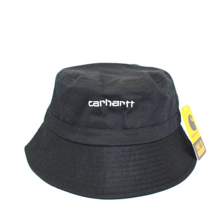 carhartt-carhart-หมวกชาวประมงฤดูร้อนของผู้ชายหมวกครีมกันแดดหมวกอาบน้ำเด็กขนาดใหญ่ปักหมวกกันแดดตัวอักษรในระดับสากล