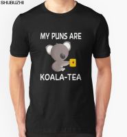 My Puns Are Koala Tea Tshirt Birthday Gift Present Funny Slogan Joke S5Xl Cartoon T Shirt Men Tshirt 100% cotton T-shirt