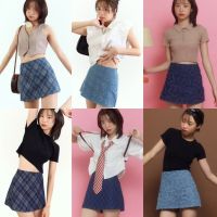 Bemingskirts003(XS-4XL) - Beming Skirt ?? (11 สี) โพส1