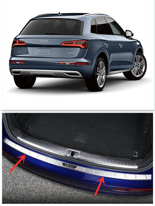 AUDI Q5 20182021 Rear Bumper Guard Trunk Protector Stainless Steel