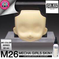 RADITZ RS MECHA GIRLS SKIN1 สีเนื้อแนวตัวละครหญิงทั่วไปแบบที่ 1 60 ml. สีแอร์บรัช สีพ่นโมเดล