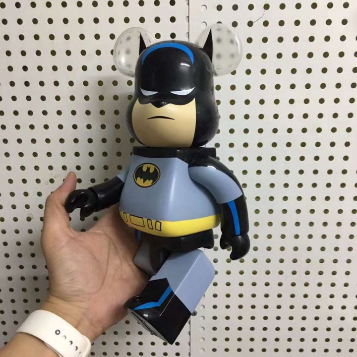 400-bearbrick-marvel-trendy-bearbrick-dc-batman-โมเดลตุ๊กตาของเล่นสําหรับเด็ก