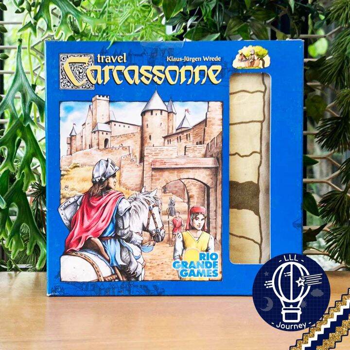 Travel Carcassonne [Boardgame [บอร์ดเกม] Lazada.co.th