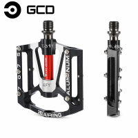 GCD 3แบริ่งจักรยานจักรยานเหยียบอลูมิเนียมอัลลอยด์ MTB ROAD BIKE pedals ชิ้นส่วนปั่นจักรยานแบน