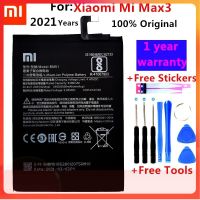 แบตเตอรี่ทดแทนแท้ 100% สำหรับ Xiaomi Mi Max3 Max 3 BM51 แบตเตอรี่โทรศัพท์แท้