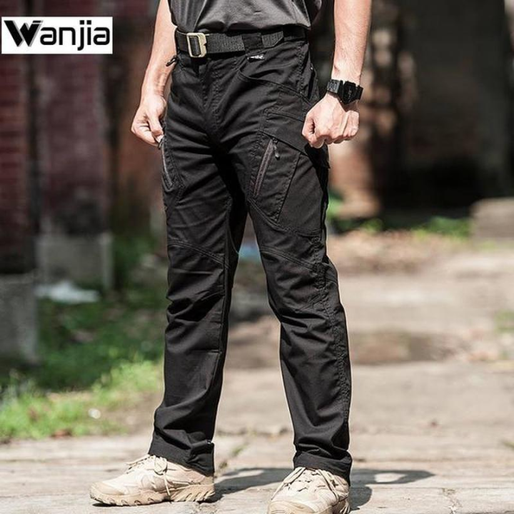 Ix9 Waterproof Tactical War Game Cargo Pants Mens Silm Casual Pants Mens Trousers Combat Swat 