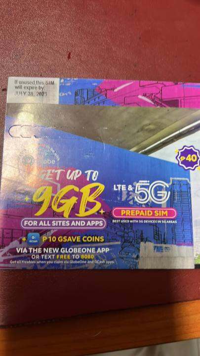 GLOBE 5G LTE SIMCARD | Lazada PH