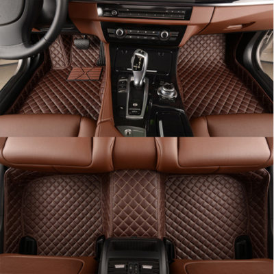 WLMWL Custom leather car mat for Benz All Models E class GLK GLC S600 400 SL W212 W211 SLK auto accessories
