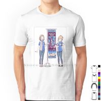 A Place Further Than The Universe Sora Yori Mo Tooi Basho-Mari And Hinata ( Sketch ) T Shirt 100 Cotton Sora Yori Mo Tooi