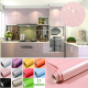 Matte Waterproof Pvc Self Adhesive Wallpaper Sticker Wall Sticker Vinyl Film Removable Wallpaper Sticker for Kitchen Deco Shelf Liner Contact Paper for Cabinets Wall Stickers