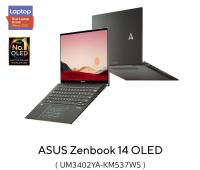 ⚡0%10เดือน⚡Asus ZenBook 14 OLED UM3402YA-KM537WS (Jade Black)/AMD Ryzen 5-7530U/16GB/SSD512GB/14" 2.8K OLED/AMD Radeon RX Vega 8/Win11Home+ Microsoft office Home &amp; Student 2021/3Year+อุบัติเหตุ1ปี