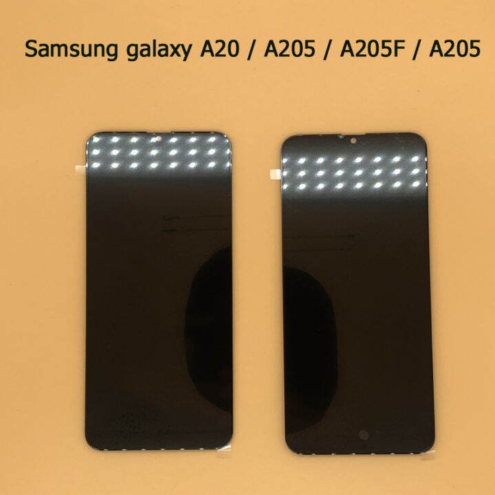 สำหรับ-samsung-galaxy-a20-a205-sm-a205f-จอแสดงผล-lcd-ฟรี-ไขควง-กาว-สายusb