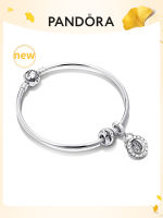 Pandoraˉ charm bracelet set 925 sterling silver Pandoraˉ Signature logo ring bracelet set ZT2491 minimalist design womens bracelet set สร้อยข้อมือ แพนดอร่า  Glamour ชุด 925 สเตอร์ลิงเงินแพนดอร่าโลโก้ลายเซ็นแหวนสร้อยข้อมือชุดสร้อยข้อมือผู้หญิงชุด