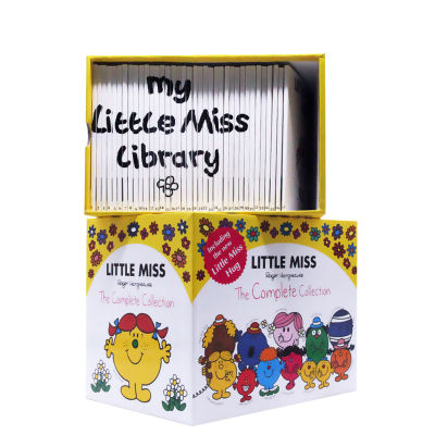 Imported English original genuine Mr. Qi Miss Miao series Miss Miao 37 interesting stories complete set gift box Little Miss 37 childrens emotional management EQ enlightenment English picture book parent-child interaction
