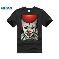 HOT ITEM!!Family Tee Couple Tee Diy Pennywise T Shirt Stephen King It Ballon Clown Movie Inspired Black