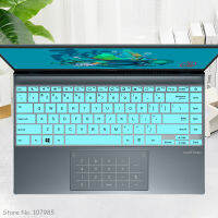 【 Cw】silicone Notebook Keyboard COVER Skin for Zenbook 14 UM425I M425 IA UX425 UX425J 2020 14นิ้ว