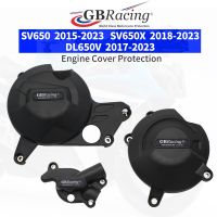 วันซูซูกิ SV650 2015-2023 SV650 X 2018-2023 DL650 V-STROM เครื่องยนต์2017-2023ฝาครอบป้องกันป้องกันเครื่องยนต์รถจักรยานยนต์