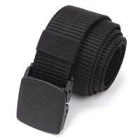 Automatic Buckle Men Nylon Webbing Belts Canvas Casual Fabric Tactical Belt Quality Accessories Military Jeans Army Waist Strap