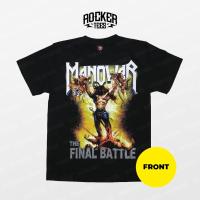 Ready Stock [1724] manowar-The Final Battle-เสื้อยืดสีดำ Baju band legen rock.