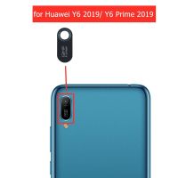 2ชิ้นสำหรับ Huawei Y6หลังเลนส์กระจกกล้องถ่ายรูปกาวแก้วกล้องมองหลังสำหรับ Huawei Y6รุ่น Prime Pro เปลี่ยนอะไหล่ซ่อม