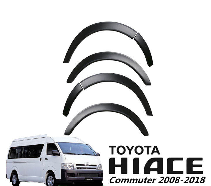NEW! Slim Fender Flares For Toyota Hiace Lazada PH