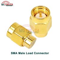 10Pcs/Lot SMA Male Plug RF Coax Termination Dummy Load Connector 1W 3.0GHz 50ohm Brass Gold plated Straight RF Coaxial Adapters