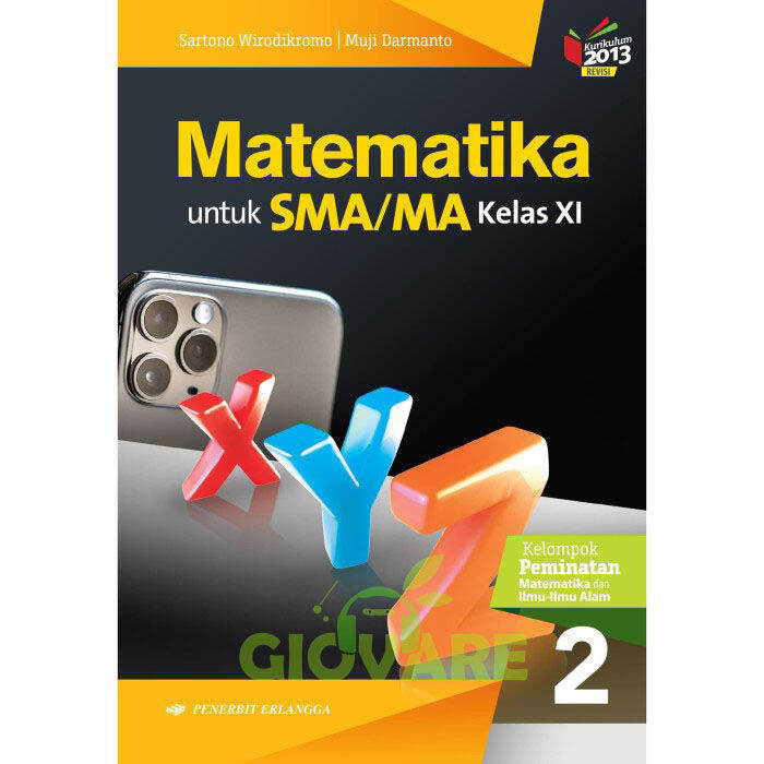 BUKU MATEMATIKA XYZ KELAS 11 ERLANGGA PEMINATAN | MTK KELAS 11 KELOMPOK ...