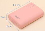 Pin sạc dự phòng Polymer 10000mAh AVA+ PJ JP192 Hồng hàng trưng bày đẹp