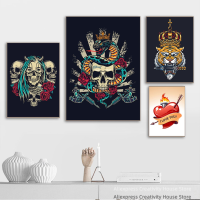 Sumanssa Evil &amp; Blessed Snake Canvas Art: Breathable Prints World Poster For Basketball &amp; Samurai Enthusiasts - Ideal Home Decor