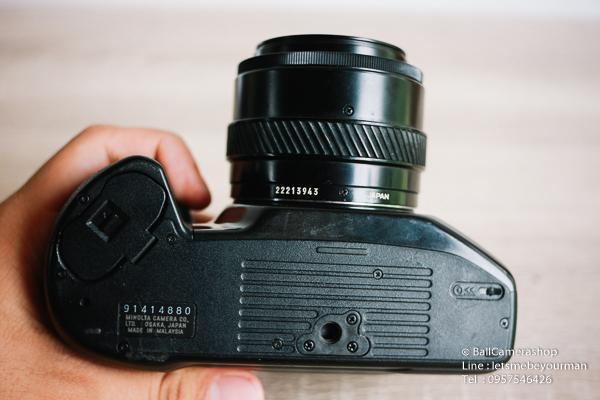 ขายกล้องฟิล์ม-minolta-303si-สภาพสวย-ใช้งานได้ปกติ-serial-91414880-พร้อมเลนส์-minolta-35-70mm-f4-0-macro