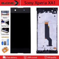 5.0นิ้ว LCD ต้นฉบับสำหรับ Sony Xperia XA1 G3116 G3121 G3123 G3125 G3112จอแสดงผล LCD หน้าจอสัมผัส Digitizer แก้วกรอบอะไหล่