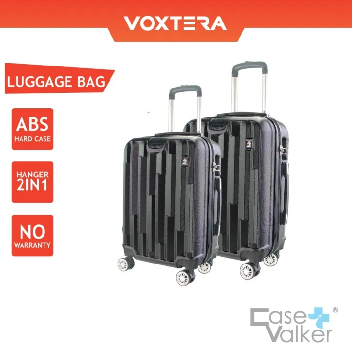Case Valker Matrix ABS 2 in 1 Luggage Bag with Hanger Set (24 20
