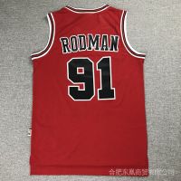 Most Popular NBA Jersey Chicago Bulls No. 91 Rodman Sports The New Retro Red Ssho