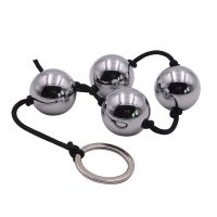 Weighted Vaginal Balls Geisha Kegel Exerciser Metal Wa Anal Beads Plug Adult for Woman