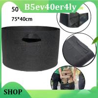 B5ev40er4ly SHOP 50 Gallon Hand Held Plant Grow Bags High Bearing Fabric Pot Jardim Flowers Plant Growing Grow Garden Tools