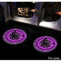 【LZ】✎  Auto Anime Cartoon Sailor Moon Projection Lamp Welcome Interior Atmosphere Door Opening Light Cute Decoration Car Accessories