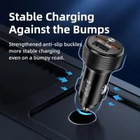 3 Ports Charger Fast Charge Car Charger Adapter One Car For Three Interfaces Accessories Multiple J7I3